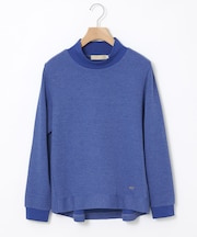 メランジリブ プルオーバー カットソー