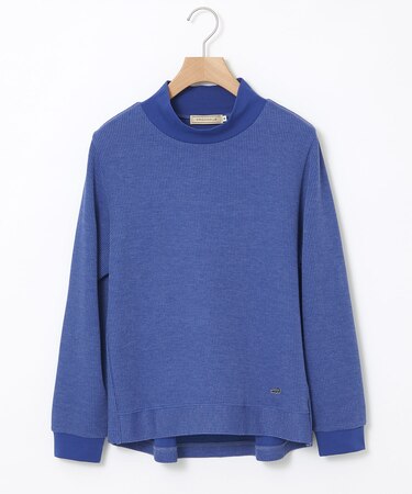 メランジリブ プルオーバー カットソー