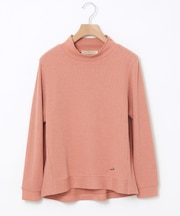 メランジリブ プルオーバー カットソー