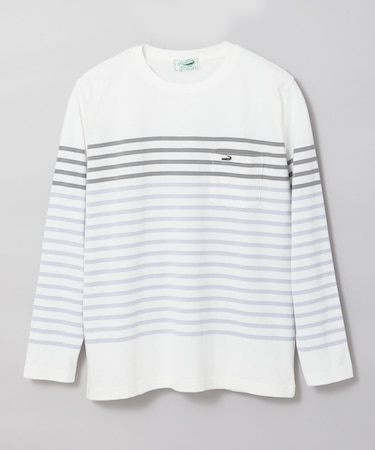 マリンボーダー ポケット付き Tシャツ