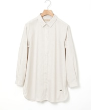 ノンアイロン ストライプ チュニック【シワになりにくい】