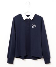 ロゴ刺繡 ラガーシャツ【オンラインショップ・一部店舗限定】