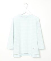 ボーダー 7分袖 Tシャツ