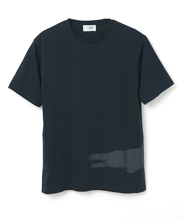 クロコダイルプリント クルーネック Tシャツ【オンラインショップ・一部店舗限定】