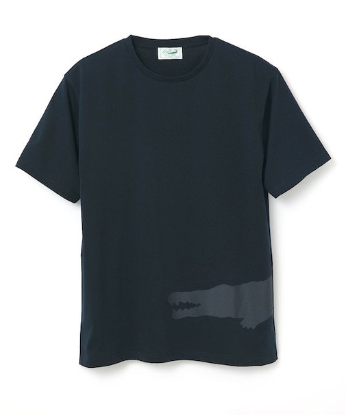 クロコダイルプリント クルーネック Tシャツ【オンラインショップ・一部店舗限定】
