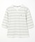 ボーダー レイヤー風 七分袖Tシャツ