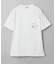 シャドーボーダー スタンププリント Tシャツ 【吸汗速乾】