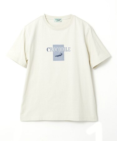 シャドーボーダー ロゴプリント Tシャツ 【吸汗速乾】