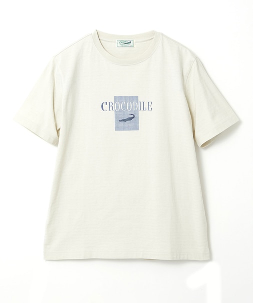 シャドーボーダー ロゴプリント Tシャツ 【吸汗速乾】