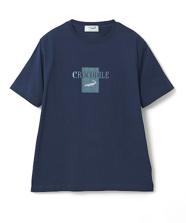 シャドーボーダー ロゴプリント Tシャツ 【吸汗速乾】