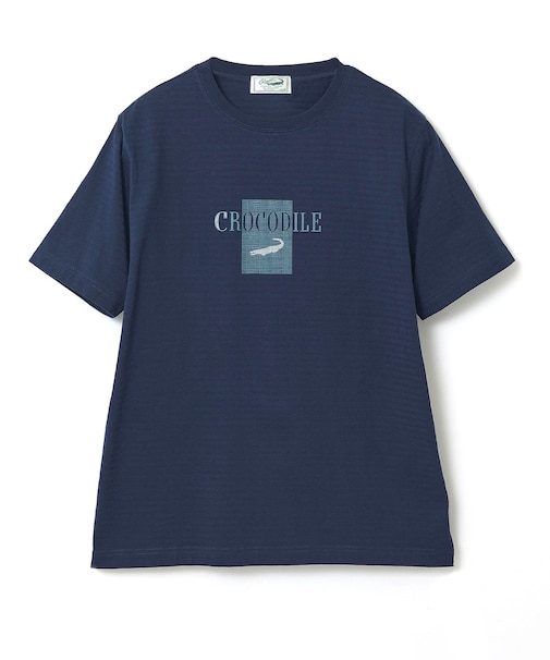 シャドーボーダー ロゴプリント Tシャツ 【吸汗速乾】