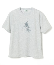UK モチーフプリント Tシャツ