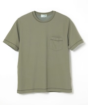 鹿の子 クロスカラー Tシャツ【吸汗速乾】【UV加工】