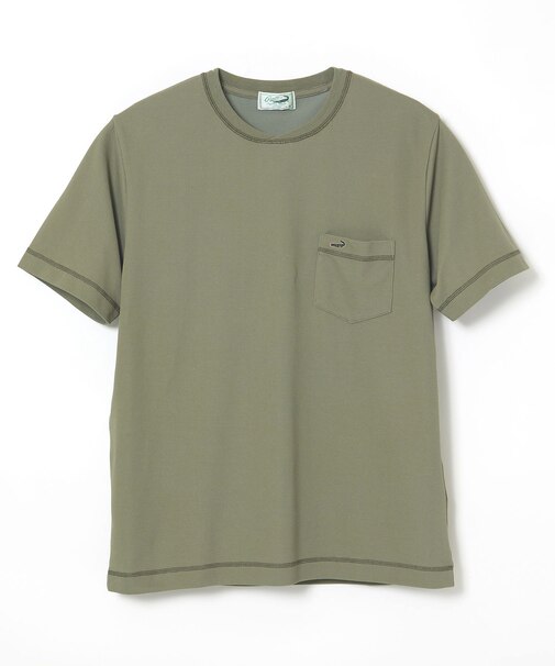 鹿の子 クロスカラー Tシャツ【吸汗速乾】【UV加工】