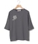 フラワープリント 天竺 Tシャツ