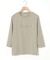 ロゴプリント 七分袖 Tシャツ