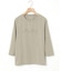 ロゴプリント 七分袖 Tシャツ