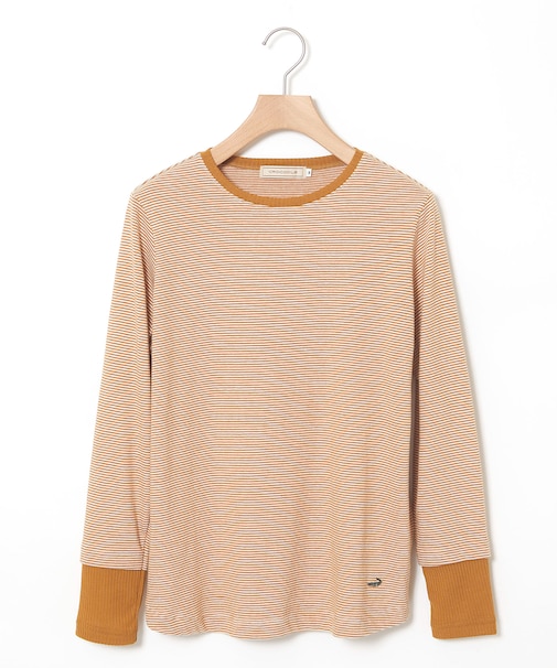 レイヤード風 長袖 Tシャツ