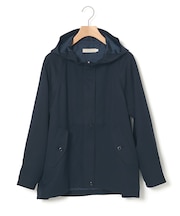 Aラインシルエット ショート丈 モッズコート