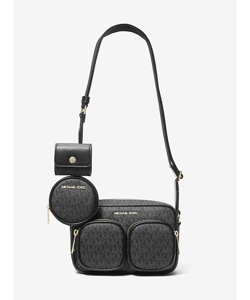 JET SET ITEM ポケット クロスボディ ウィズ アタッチ ミディアム - MK