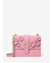 GREENWICH フローラル エンベリッシュ フラップ クロスボディ スモール
