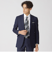 【EASTGATE MODEL】「Adjustable Fit」10Month ブルーストライプスーツ