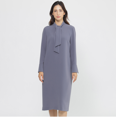 【Nikkei magazine掲載】【ウォッシャブル】トリアセ　ワンピース