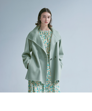 【Precious掲載】ウールリバー　コート