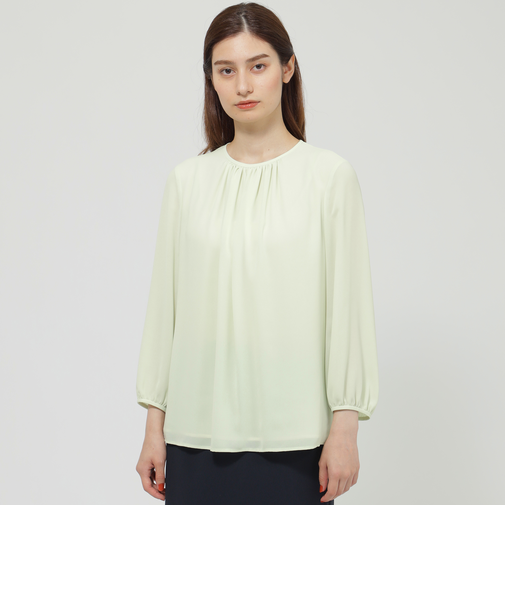 【ウォッシャブル】ライトアムンゼン　ブラウス