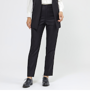 【Nikkei magazine掲載】【ウォッシャブル/防シワ性】ウーステッドクリアツイル　パンツ