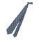ネクタイ　サークルオーバーラップ柄
