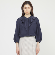 【WEB・一部店舗限定/ウォッシャブル】ライトランブラー　ブラウス