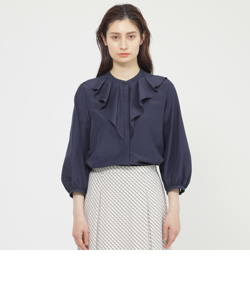 【WEB・一部店舗限定/ウォッシャブル】ライトランブラー　ブラウス