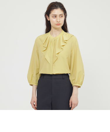 【WEB・一部店舗限定/ウォッシャブル】ライトランブラー　ブラウス