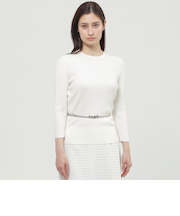 【Nikkei magazine掲載】【ウォッシャブル】クールレーヨン　プルオーバー