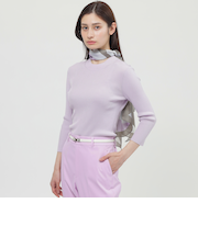 【Nikkei magazine掲載】【ウォッシャブル】クールレーヨン　プルオーバー