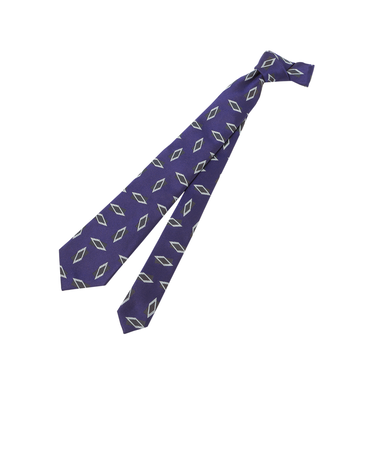 ネクタイ/中紋柄（幾何学模様）