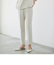 【Nikkei magazine掲載】【ウォッシャブル】アイリーダブルクロス　パンツ