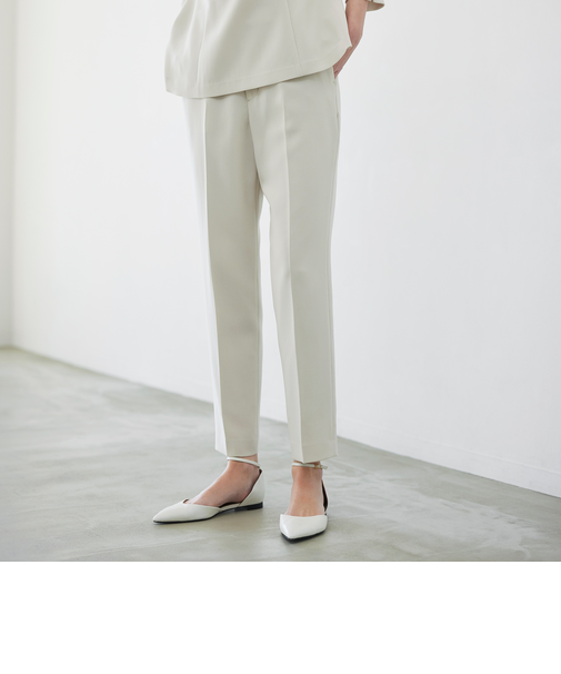 【Nikkei magazine掲載】【ウォッシャブル】アイリーダブルクロス　パンツ