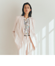 【Precious掲載】ウールポリエステルストレッチ　ジャケット