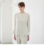 【ウォッシャブル】アイリーダブルクロス　ブラウス