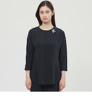 【ウォッシャブル】アイリーダブルクロス　ブラウス