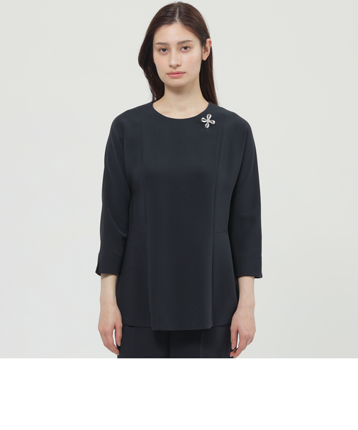 【ウォッシャブル】アイリーダブルクロス　ブラウス