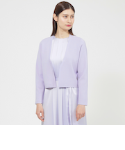 【ウォッシャブル】ドライレーヨンストレッチ　カーディガン