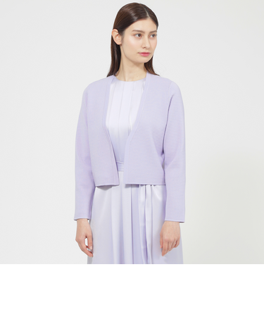 【ウォッシャブル】ドライレーヨンストレッチ　カーディガン