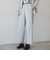 【Precious掲載】ウールポリエステルストレッチ　パンツ