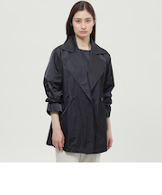 【Nikkei magazine掲載】【ウォッシャブル】エアリータフタ　コート