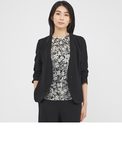 【ウォッシャブル】ライトジョーゼット　ジャケット