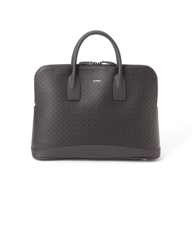 パケ柄ナイロンフォリオ　ブリーフケース（ポリウレタン樹脂コーティング）