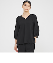 【ウォッシャブル】ライトジョーゼット　ブラウス